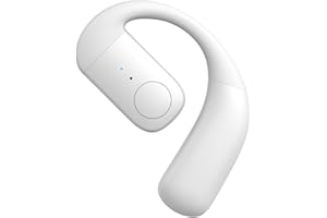 XMENHA HandsFree Single Ear Bluetooth Headset Wireless Phone Earpiece with Mic ENC Open Ear Sports Earphones Noise Cancelling Waterproof Driving Hands Free Headphones for Truck Taxi Drivers Office Work