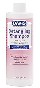 Davis DTS12 Detangling Pet Shampoo, 12 oz