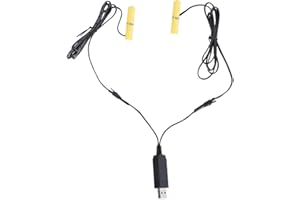 KLOVA 2in1 AAA Battery Eliminator Alimentatore USB Sostituisci Le batterie 1-4pcs1.5V AAA per i Giocattoli dell'orologio Fotocamera Gameboy Torch Radio