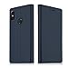 Produktbild Xiaomi Redmi Note 5 Pro Hülle,Ultra Slim, Magnetverschluss,PU-Leder Brieftasche Case Stand Cover,TPU Bumper-Leder Flip Cover Brieftasche,mit Halterung Funktion für Xiaomi Redmi Note 5 Pro (Blau)