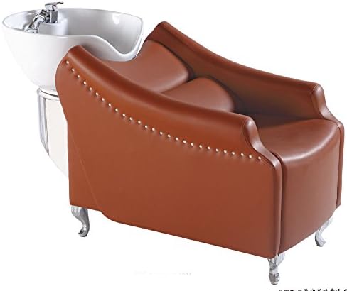 Bobo Angel Backwash Chair Salon Bowl Shampoo Equipment Sink Unit Double Drain Beauty Stylist Station BOSH011