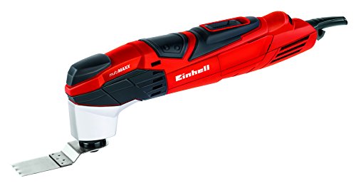Einhell Multifunktionswerkzeug TE-MG 200 CE (200 W, Konstantelektronik, Staubabsaugung, 6x Schleifpapier, Schaber, Sägeblatt, im Koffer) - 2