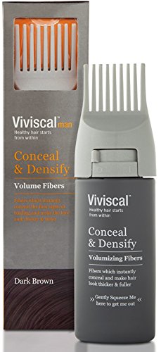 Viviscal - Dark Brown Hair Fibres with Applicator for Men