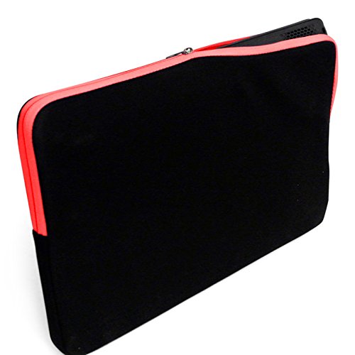 LUPO 15,6 Zoll Laptop Hülse Fall Tasche – Schock und Wasserdicht Neopren Reiseschutz für MacBook Pro, Laptops, Notebooks - 4