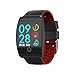 Produktbild BZLine Bluetooth Smartwatch, Smart Color Bildschirm Kalorien Übung Herzfrequenz Schrittzähler Smart Watch für iOS Android Samsung Huawei Sony LG HTC Google Herren Damen Kinder Mädchen Jungen (Rot)