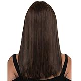 �Peluca Rubio Negro Gris Beige Marrón Gradiente Liso Ondulado Rizado Gradient Medio Largo Corto Resistente al Calor Sintético Suave Estilo de Moda para Cosplay Fiesta Halloween Anime Peluca de mujer de 70 cm de longitud Melena larga y con volumen de estilo ondulado y resistente al calor incluye rejilla para el pelo y peine para peluca color rojo