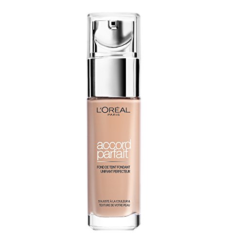 L'Oréal Paris Make-Up Designer Accord Parfait - 2.R/2.C Rose Vanilla - Foundation fondotinta Flacone a pompa Liquido