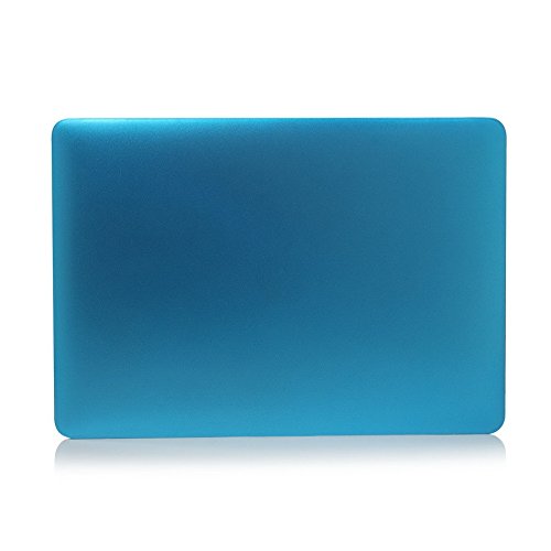 i-Buy 3in1 Kit Hard Shell Case + Keyboard Cover + Screen Protector for Apple Macbook 12 inch with Retina Display (Model A1534) – Metalescent Blue - 3