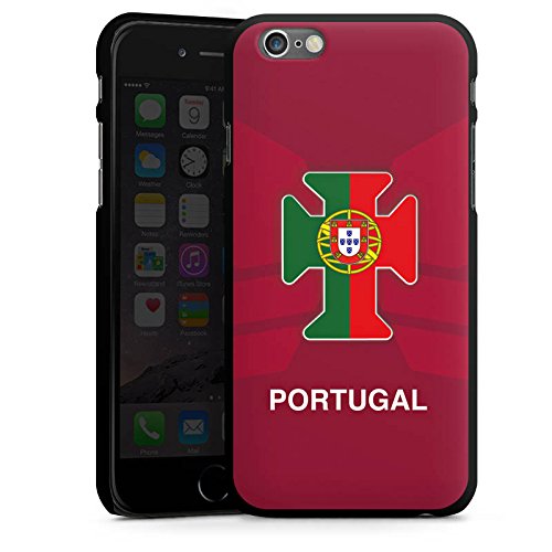 Apple iPhone 6 Hülle Schutz Hard Case Cover Portugal EM Trikot Fußball Europameisterschaft