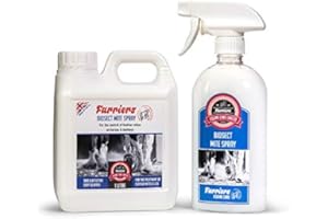 FARRIERS EQUINE CARE Farriers Lot de 2 traitements anti-acariens pour chevaux 1,5 l