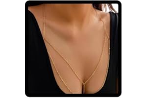 Carufin bikini sujetador cadena corporal sexy Cruz cadena de pecho collar de ropa interior accesorios de club nocturno ajustables joyas chicas