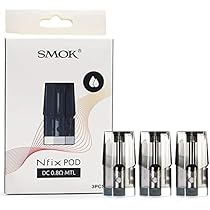 Genuine Nfix Replacement Pods - 3 Pack [0.8ohm DC MTL] : Amazon.co.uk:  Health & Personal Care