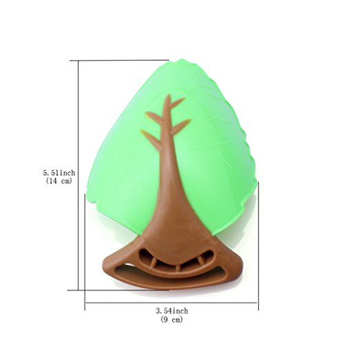 Edealing Hahn-Extender Für Hilft Kleinkind Kids Händewaschen Blatt-Art Sink - 6