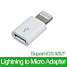 PRAVARA Ultra Small Micro USB to Lightning 8pin Adapter Converter Charger For Apple iPhone 5 5S 5C 6 6 Plus iPad Air iPad Air 2 iPad Mini Mini 2 Retina Mini 3 Mini Plug RS.129.00