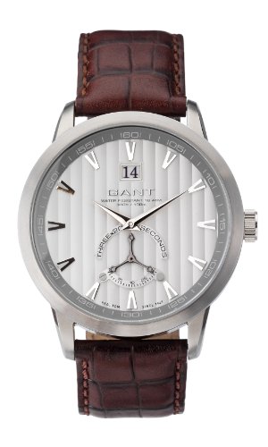 Gant Watches Herren-Armbanduhr XL CORTLAND Analog Leder Quarz W10822 Gant Watches Herren-Armbanduhr XL CORTLAND Analog Leder Quarz W10822