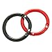 Produktbild Soccik Federung Klammer Aluminum Rund Tragbar Mini Karabiner 37x5mm Haken O Ring Karabiner Snap Clip Trigger Spring Schlüsselanhänger Schnalle 2 Stücke