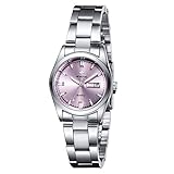 Blue-Yan Women Watch Sale Clearance Watches Rose Gold fossil Black Designer Prime Swatch Silicone Band Strap and Silver red Waterproof with Stainless Steel Strip