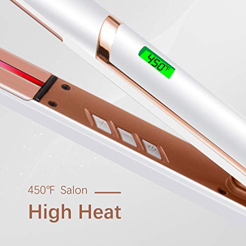 Infrared Straight Hair Straightener Lcd Liquid Crystal Display Electric Splint Does Not Hurt Hair Ceramic Multifunctional Straightening Board