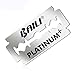 BAILI Platinum+ Double Edge Safety Razor Blades 5 Count Sharp and Durable RS.950.00