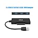 Produktbild USB 3.0 x 3 + SATA 3.0 Port Hub, Multifunktions-USB 3.0 Hub Supprt U Festplatte/SSD/HDD für Mac OS, Windows