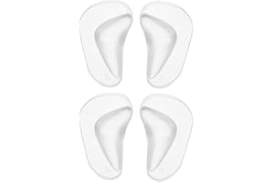 SALMUE 2 Paires De Voute Plantaire Semelle Orthopédique, Coussinets de Gel pour Semelles de Soutien de la Voûte Plantaire pour Pieds Plats, Soutien de la Voûte Plantaire pour Fasciite Plantaire