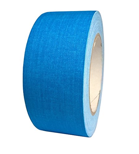 Rouleau adhesif Gaffer Bleu fluo qualité 50mm x 25m - panastore paris