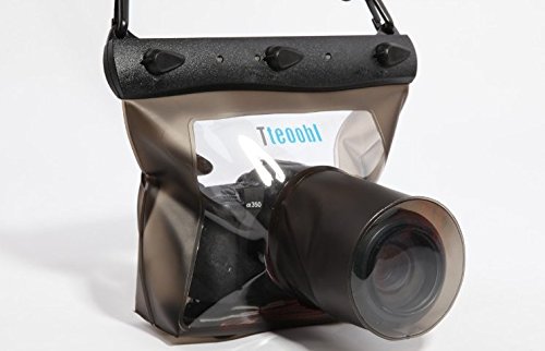 Transparent Bo  tier   tanche Dry Sac Pochette   tui Housse pour Appareil photo DSLR SLR Canon 6D 600D 650D et Nikon D7100  D5200  D5100  D3200  Disponible pour les glissades et bain       votre bon partenaire de Sport d eau