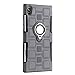 Produktbild iplusmile Hart Telefon Fall mit Fingerring Halter Magnetische Auto Montage Telefon Fall stoßfest Telefon Abdeckung für Sony Xperia XA1 Ultra (Grau)