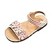 Produktbild Kinder Sandalen,Sannysis Kinder Kind Mädchen Blume Rutschfeste Prinzessin Römersandalen Freizeitschuhe Sandale mit Weichen Sohlen Baby Lauflernschuhe (29, Rosa)