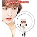 Produktbild 14 "LED Video Ring Licht Mit Spiegel, 6Ft Stand Stativ, Einstellbare Heavy Duty Halterung Für DSLR, Iphone & Android Smartphones - Professionelle Studio Fotografie Dimmbare Beleuchtung Kit Für Makeup & Youtube