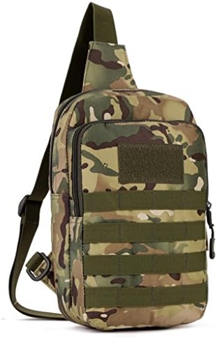 Cinmaul Tactical Military Sling Chest Pack Bag Crossbody Backpack CP Camouflage