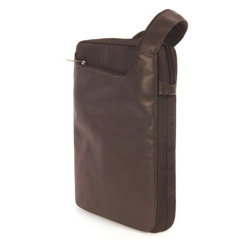 Tucano Fina Leder Tasche für Apple iPad/Netbooks 29,5 cm (11,6 Zoll) Größe XS braun