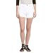 Hypernation White Color Cotton Shorts For Women RS.599.00