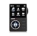 Produktbild AGPTEK MH01 8GB HiFi MP3 Player Portabler High Definition Audio Musik Player mit 2,4 Zoll Display, drehbar Lautstärketasten, Schwarz