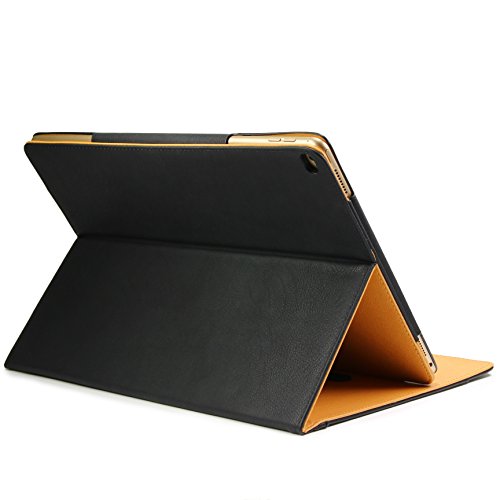 Original Urcover® Tasche Smart Cover iPad Pro 12.9 Zoll ( 2015 /2016 Version) Schutz Hülle Case [Sleep / Wake Funktion] und inkl Displayschutzfolie & Zubehör | Schwarz - 3