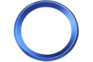 ‎VDARK VDARK Ersatz für BMW Zubehör Teile Lenkrad Logo Caps Abdeckungen Abziehbilder Lenkrad Dekoration Ersatz für BMW Innen Aufkleber Visiere Dekorationen 1 3er Reihe 5 Serie 6 7 X1 X3 X5 X6 Blau