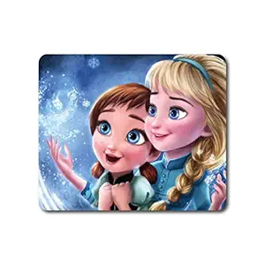 Woopme Desktop Laptop Computer PC Anti Skid Mouse Pad Kids Cartoon Professional Girls Love Mouse Pad (20 x 24 CMS)