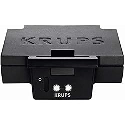 Krups FDK 451 Appareil à croque-monsieur 850 W, plaques 25 x 12 cm (Noir)