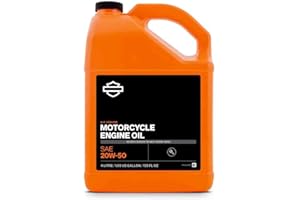 HARLEY-DAVIDSON 360 Huile moteur (4 L) Genuine SAE 20W-50 pour moto Huile moteur