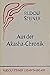 Aus der Akasha-Chronik (Rudolf Steiner Gesamtausgabe / Schriften und Vorträge) by Rudolf Steiner Nachlassverwaltung, Rudolf Steiner
