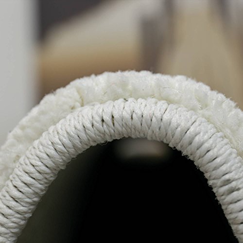 Einfarbiger Teppich Frisee in Beige Elfenbein NEU – VIMODA; Maße: 200×290 cm - 4