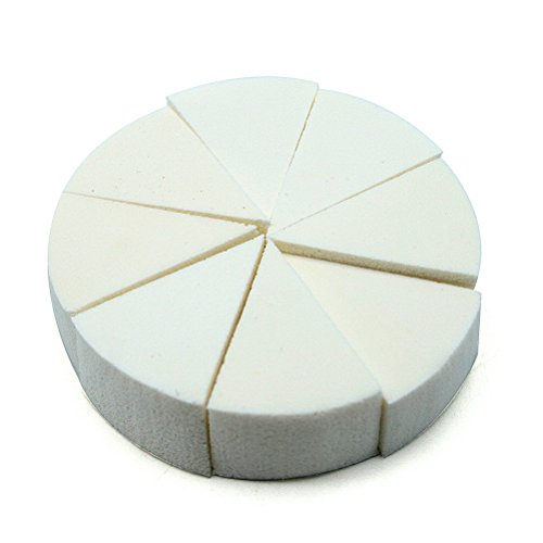 So Beauty 1 pc Makeup Foundation Sponge Blender Blending Cosmetic Puff Triangle White