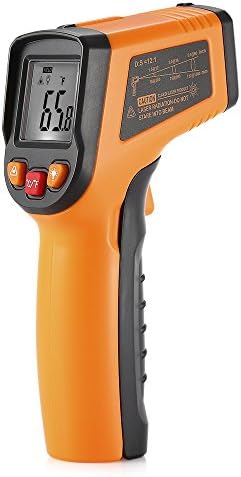 Non-contact Laser Infrared Thermometer LCD Backlight Digital Display Laser Temperature Gun -50°C~400°C (-58°F~752°F) Instant Read