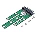 Produktbild DFHJSXDFRGHXFGH-DE Grüne SATA-basierte NGFF M2 B-Solid-State-Laufwerke zu MSATA-Adapter-Konverterkarte für Windows für Wince und Linux