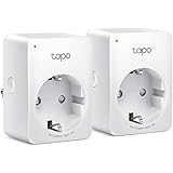 TP-Link Tapo Smart WLAN Steckdose Tapo P110 mit Energieverbrauchskontrolle, Smart Home Alexa Steckdose, funktioniert mit Alex