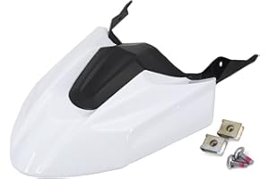 YINGD Front Beak Cowl Guard Fender For Triumph Tiger 800 XRT XRX 2016-2019 Motorcycle Wheel Cover Fairing Mudguard Extension Protector Plate (White)