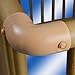"Honey Bee" Baby Wooden Playpen with Mattress and Bumper-100x75cm in Blue
