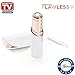 Produktbild Genius Finishing Touch Flawless | 4 Teile | Gesichts-Haarentferner | Gesichts-Rasierer | Trimmer | batteriebetrieben | Bekannt aus TV | NEU