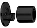 Produktbild Tilldekor HIGH-LINE Wandlager für Gardinenstangen, schwarz-glanz,Ø 20 mm, inkl. Montagematerial