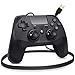 Produktbild Wetoph Wired PS4 Controller für Playstation 4 TP04 Joysticks PS4 Gamepad Remote Fernbedienung für mit PS4 / PC Touchpad Funktion (Drittanbieterprodukt) - Schwarz